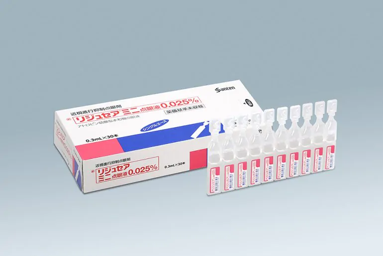 リジュセアミニ0.025%点眼
